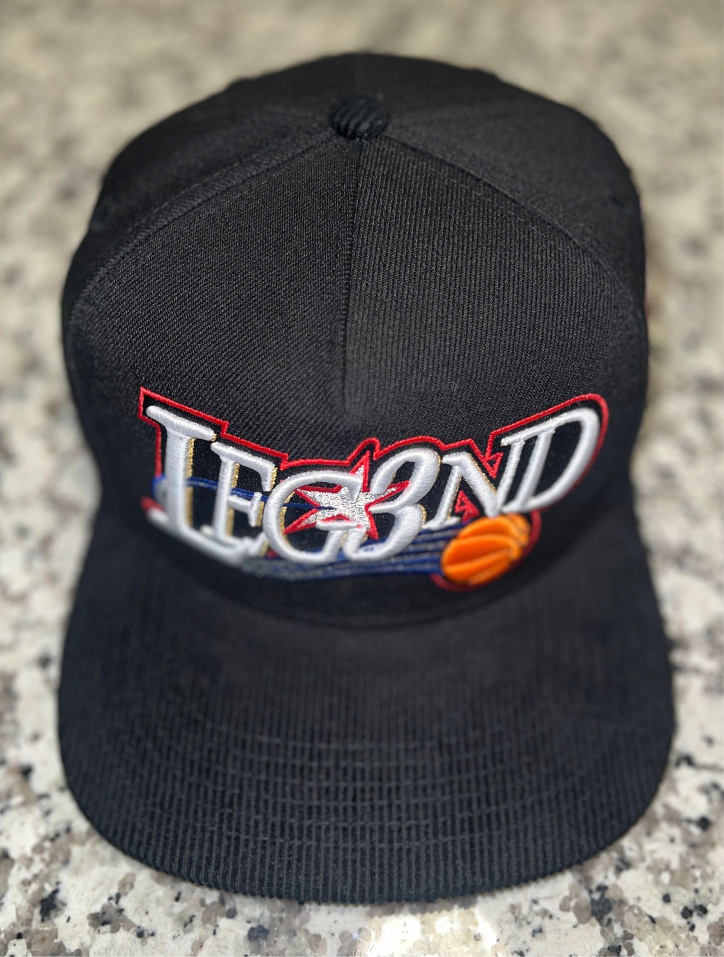 LEG3ND 2.0 SNAPBACK (Corduroy Brim)