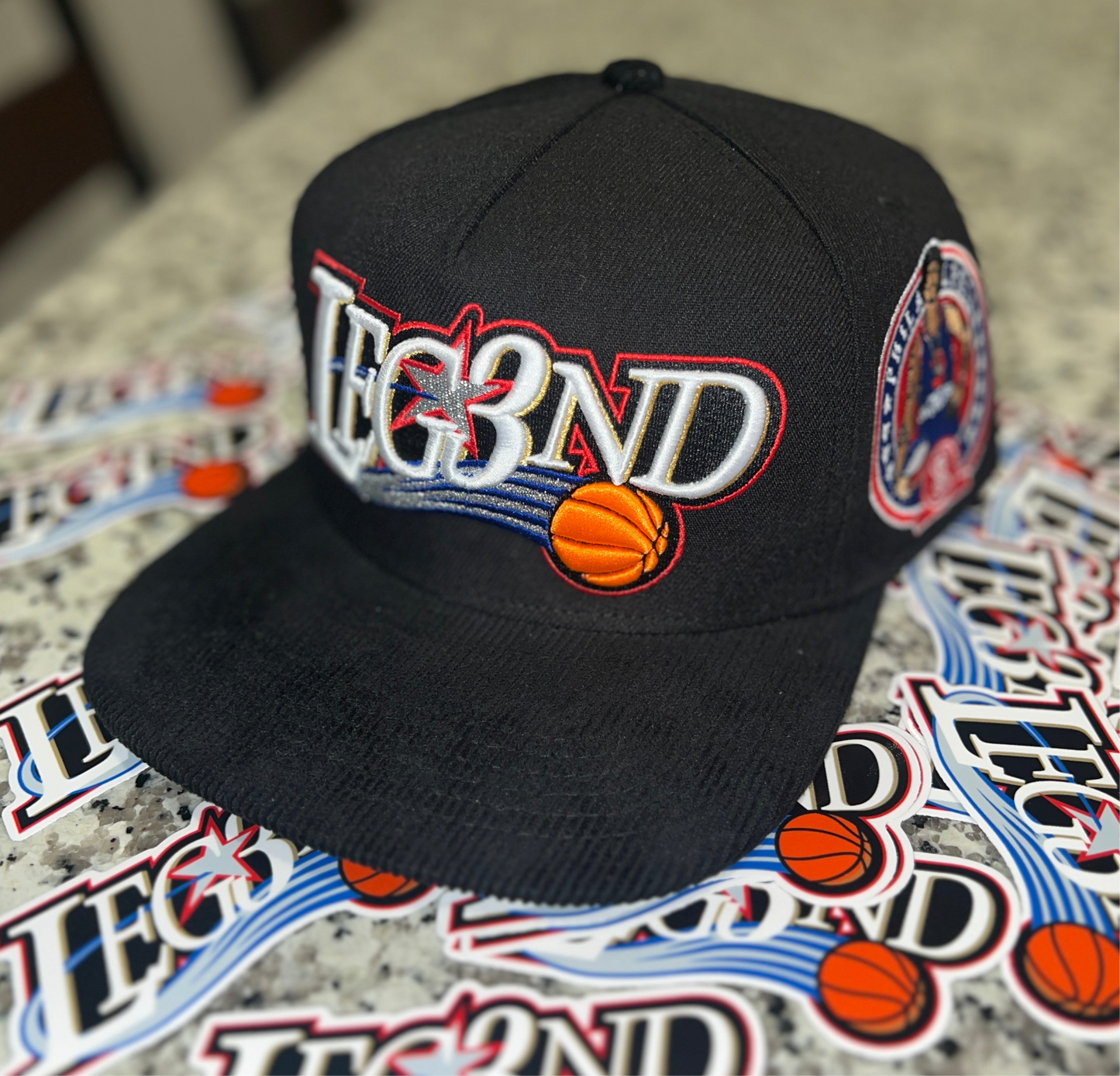 LEG3ND 2.0 SNAPBACK (Corduroy Brim)